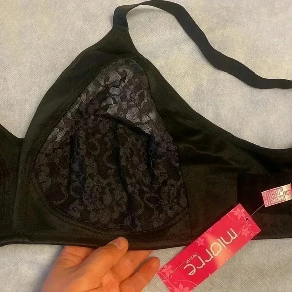 Plus size non push-ups soft and comfortable Bra by Miorre ( made  in Turkey 🇹🇷 - Picture 3 of 5